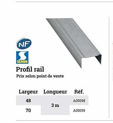 Profil Rail Semin