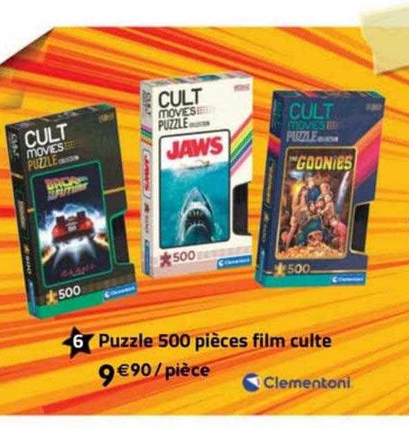 puzzle 500 pièces film culte clementoni