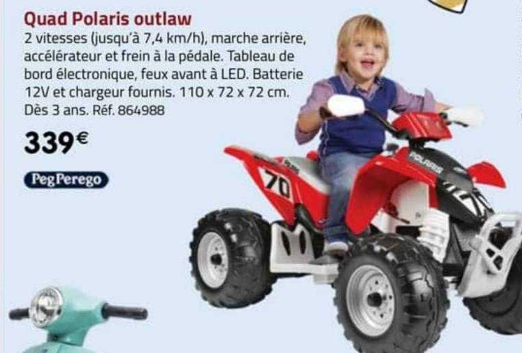 quad polaris outlaw peg perego