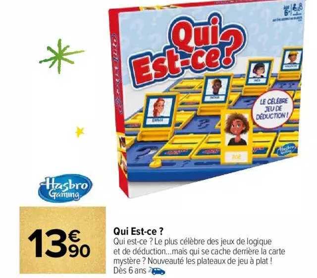 qui est-ce? hasbro gaming