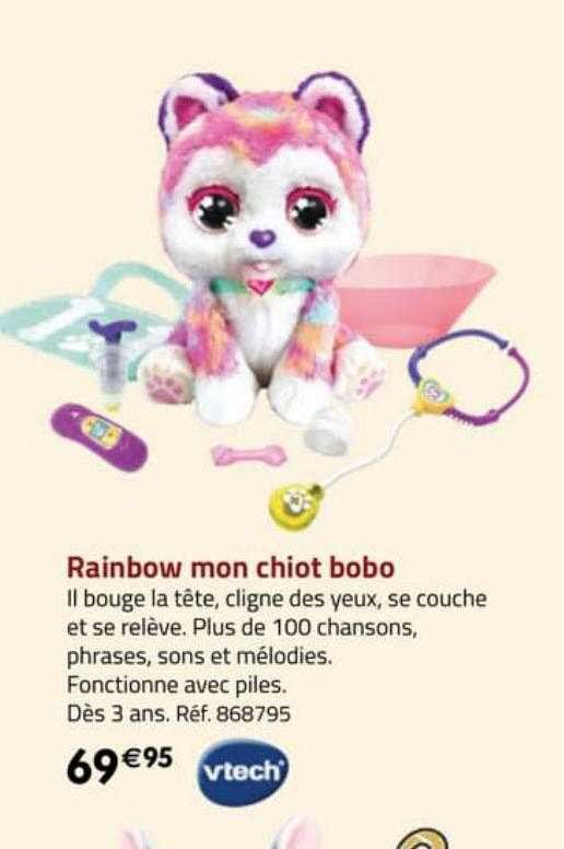 rainbow mon chiot bobo vtech