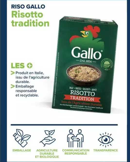risotto tradition riso gallo