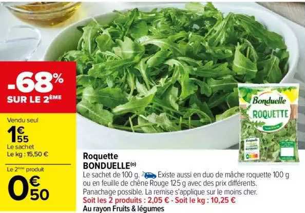 Roquette Bonduelle