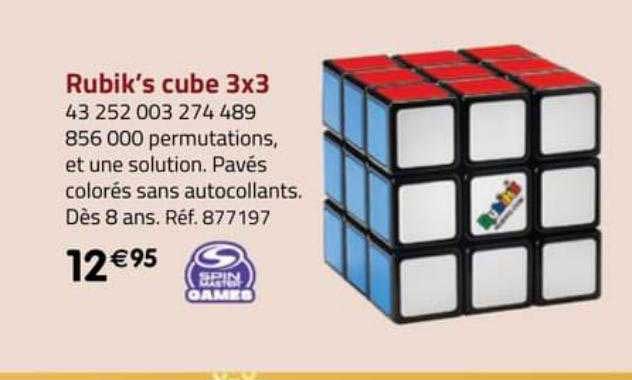 rubik's cube 3x3 spin master