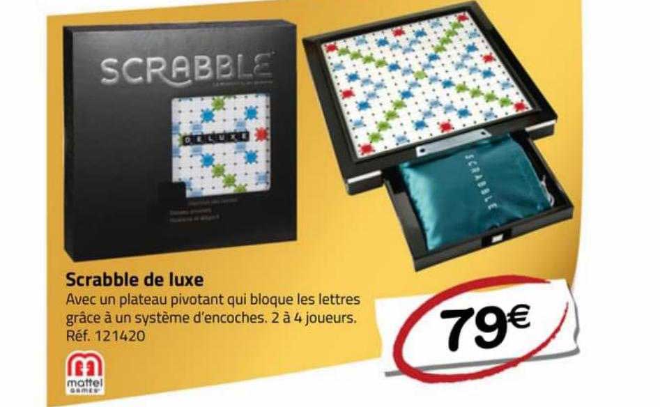 scrabble de luxe mattel games