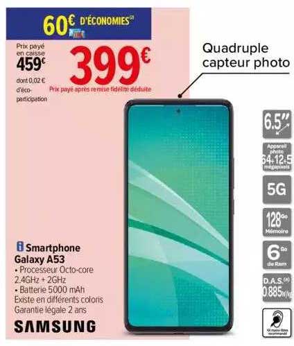 Smartphone Galaxy A53 Samsung