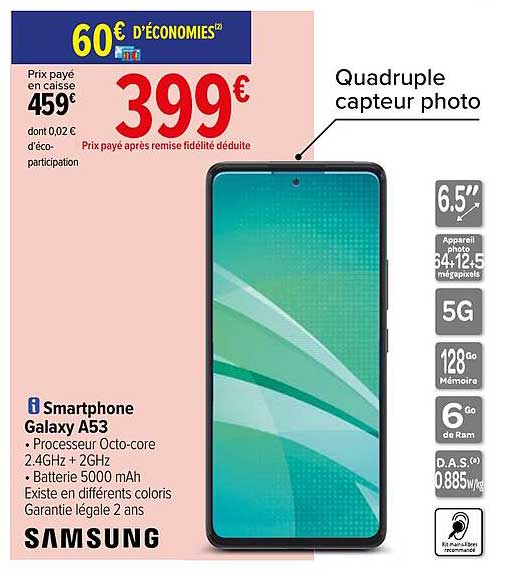 Smartphone Samsung Galaxy A53