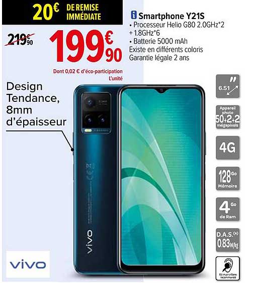 smartphone vivo y21s