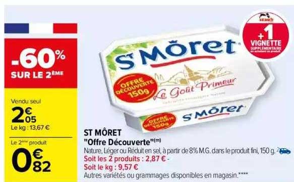 St Môret "offre Découverte"
