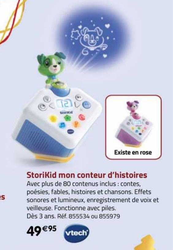 storikid mon conteur d'histoires vtech