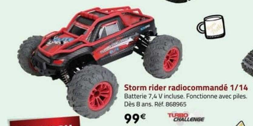 storm rider radiocommandé 1-14 turbo challenge