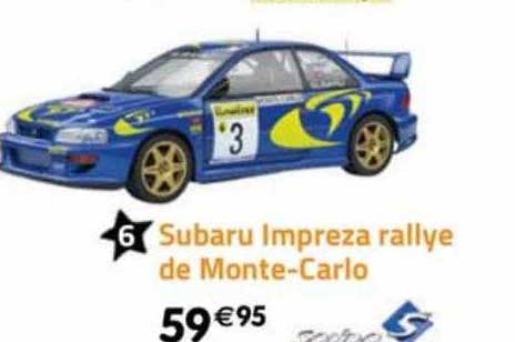 subaru impreza rallye de monte-carlo