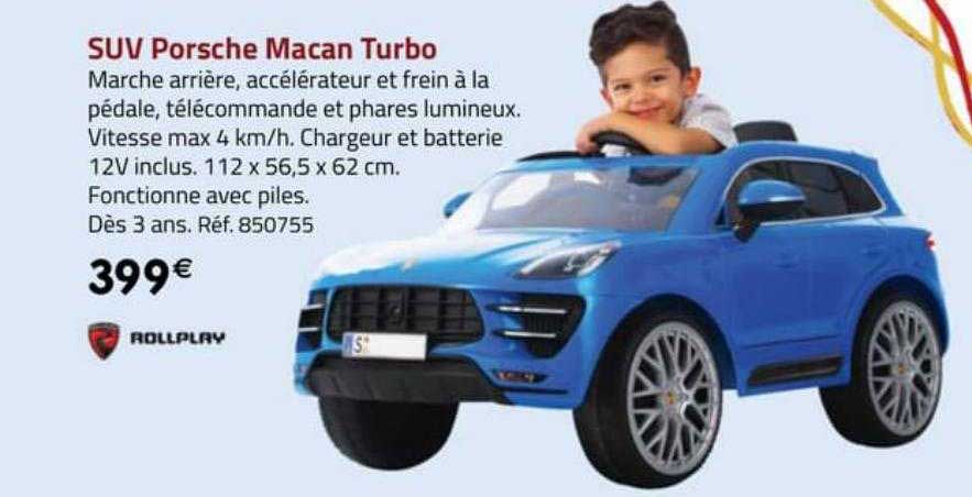 suv porsche macan turbo rollplay