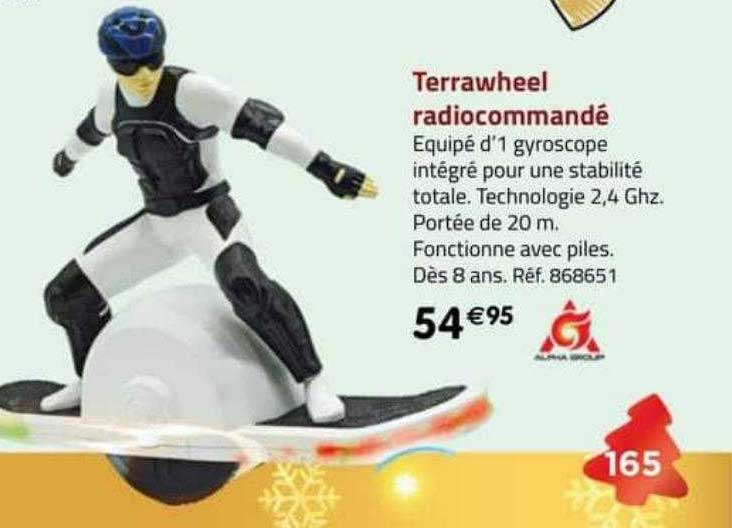 terrawheel radiocommandé alpha group