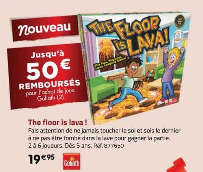 the floor is lava! goliath