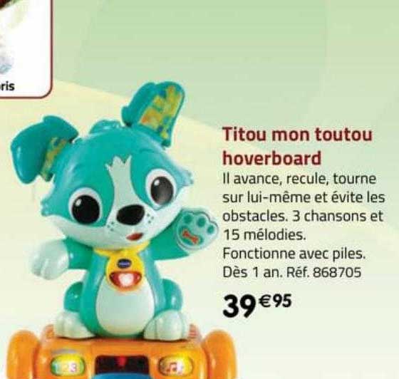 titou mon toutou hoverboard