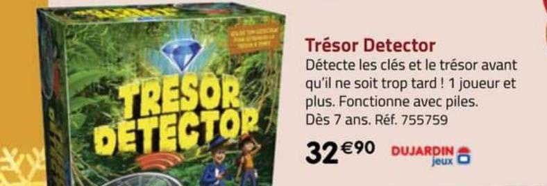Trésor Detector Dujardin Jeux