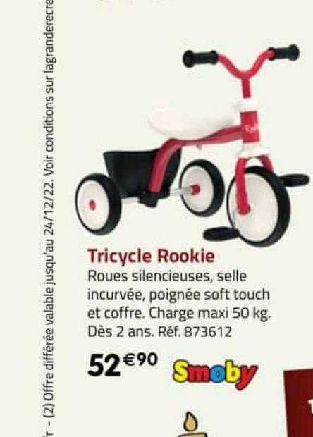 tricycle rookie smoby