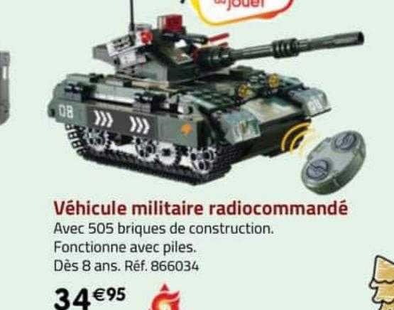 véhicule militaire radiocommandé alpha group