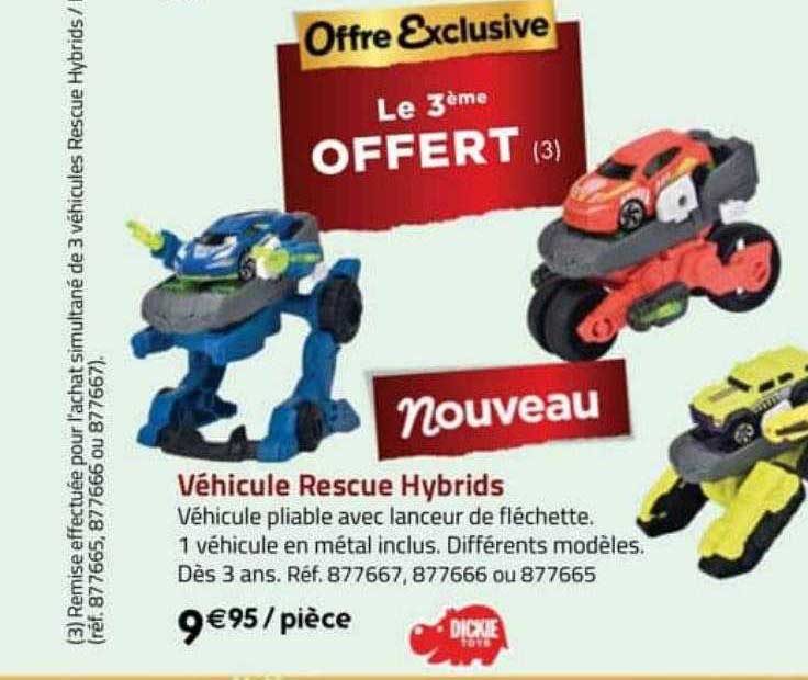 Véhicule Rescue Hybrids Dickie