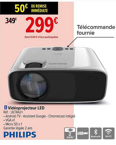 vidéoprojecteur led philips