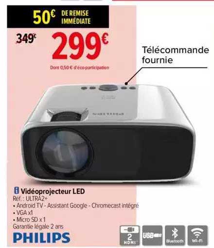 vidéoprojecteur led philips