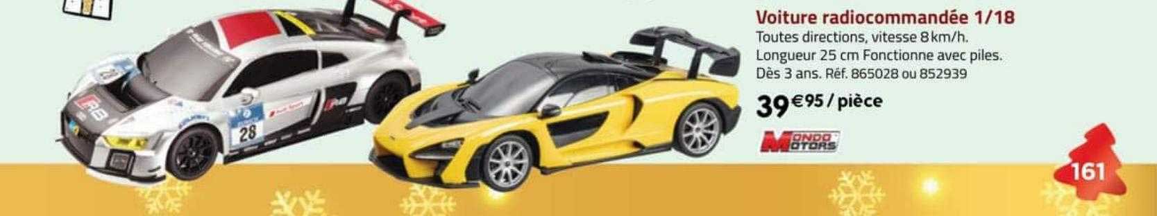 voiture radiocommandée 1-18 mondo motors