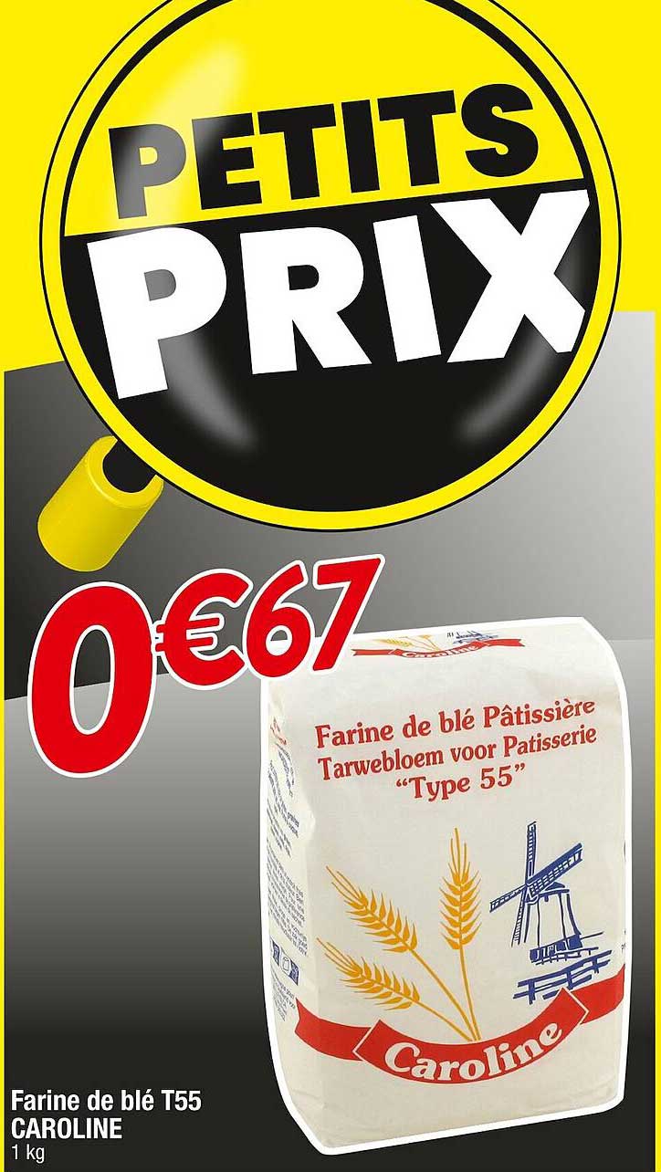 Farine De Blé T55 Caroline
