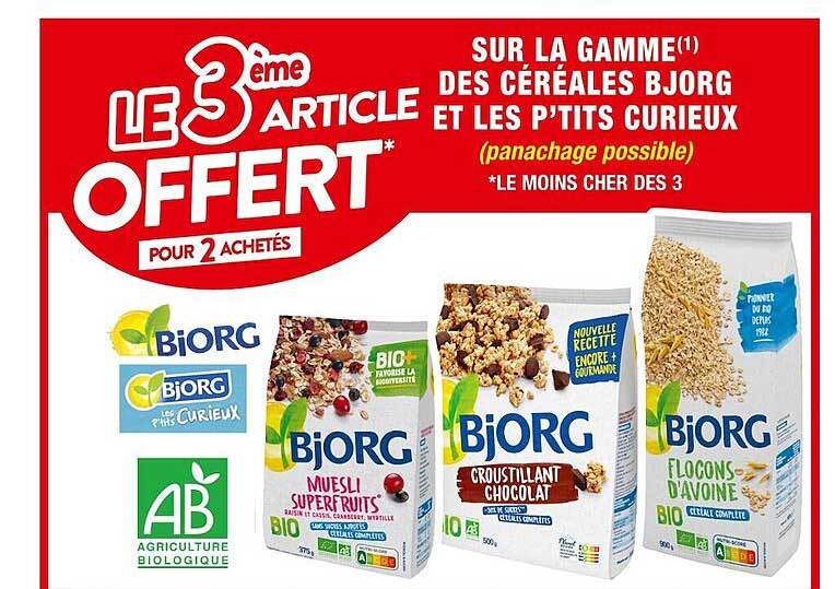 La Gamme Des Céréales Bjorg Et Les P'tits Curieux