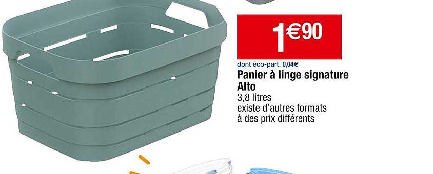 panier à linge signature alto