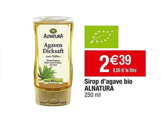 sirop d'agave bio alnatura