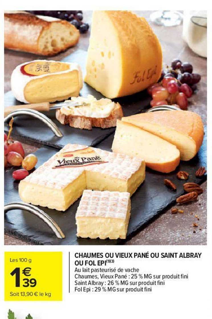 chaumes ou vieux pané ou saint albray ou fol epi