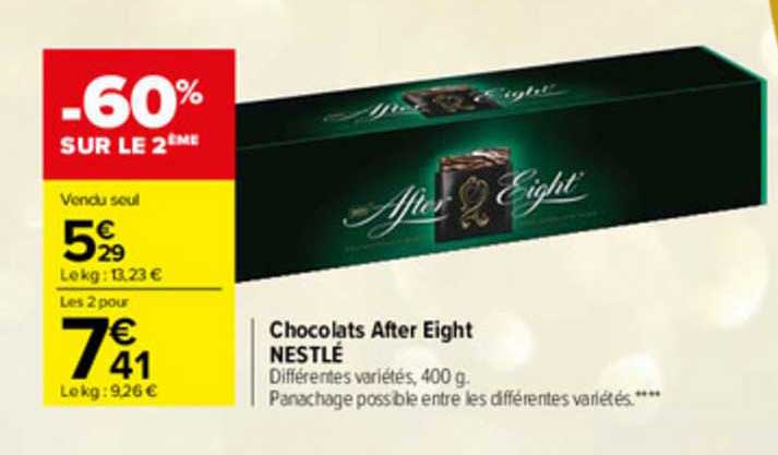 chocolats after eight