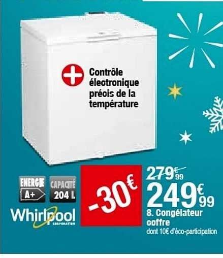 Congélateur Coffre Whirlpool