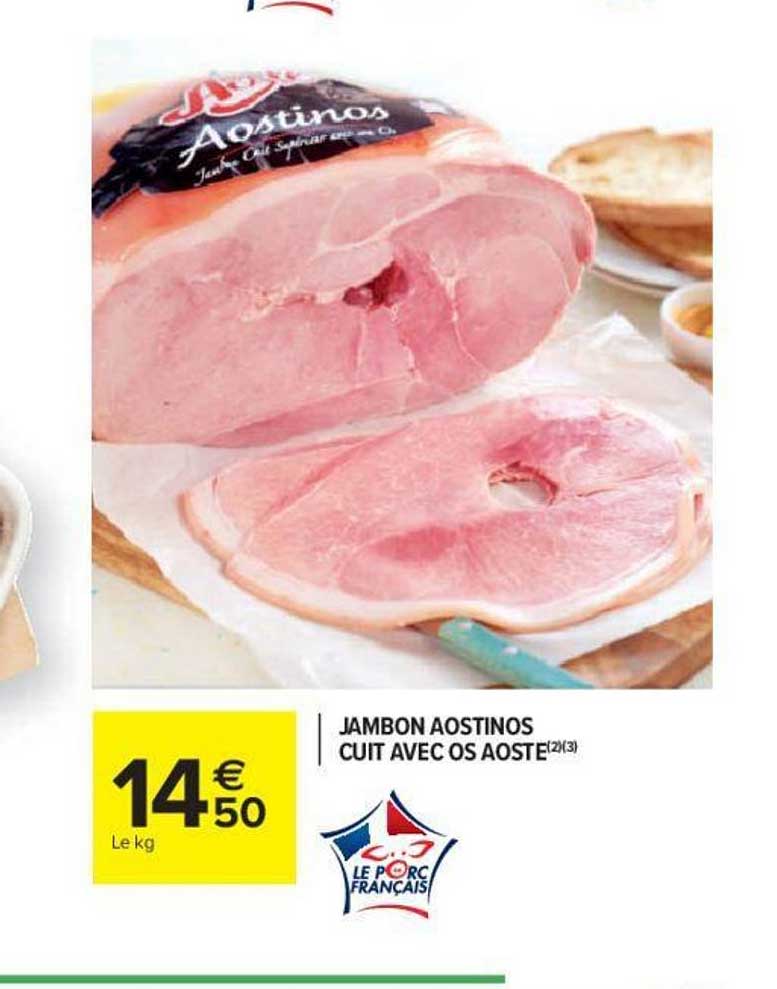 Jambon Aostinois Cuit Avec Os Aoste