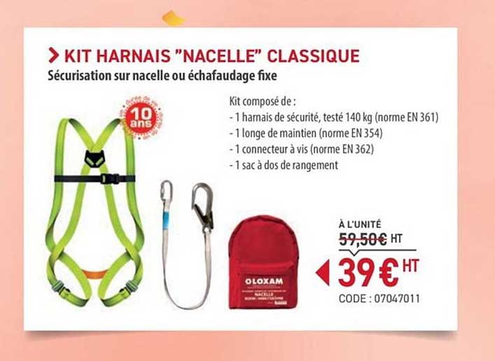 Kit Harnais Nacelle Classique Oloxam