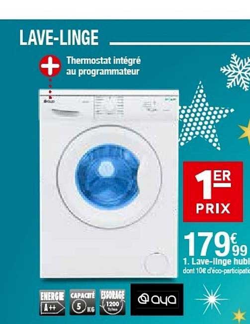 lave linge hub hublot