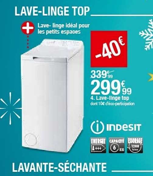 Lave Linge Top Indesit