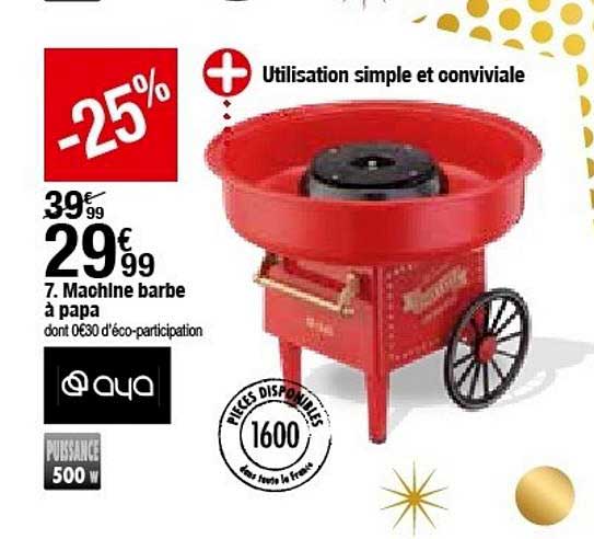 machine barbe à papa oyo