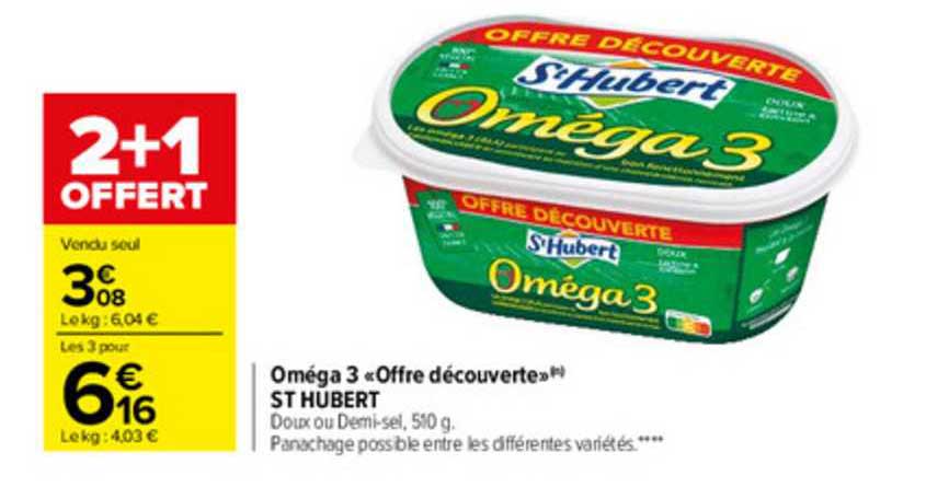 oméga 3 «offre découverte» st hubert