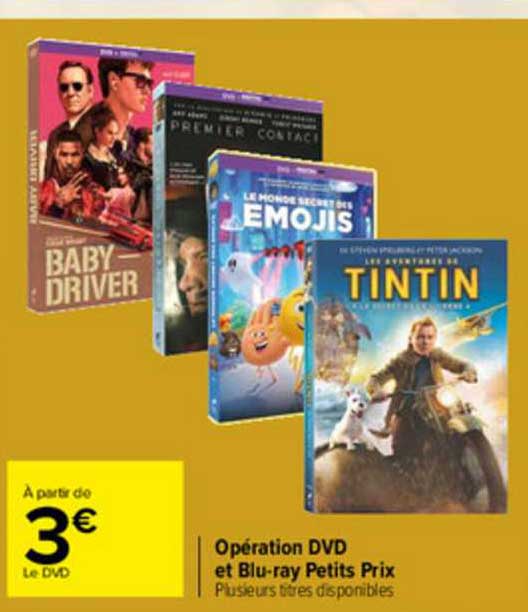 opération dvd et blu-ray petits prix