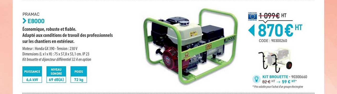 Pramac E8000