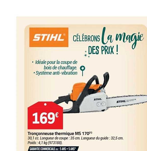 Tronçonneuse Thermique Ms 170 Stihl
