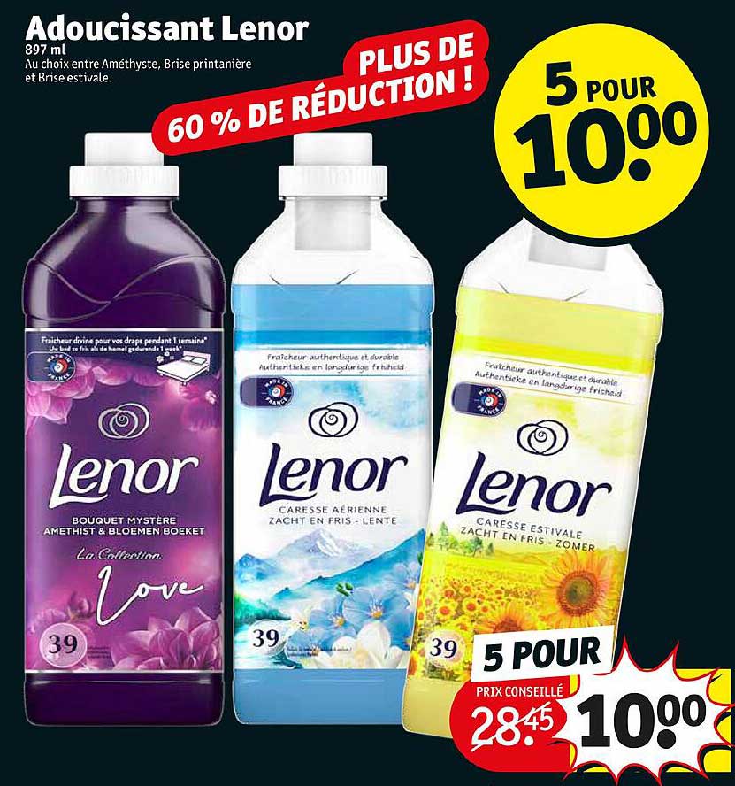 Adoucissant Lenor