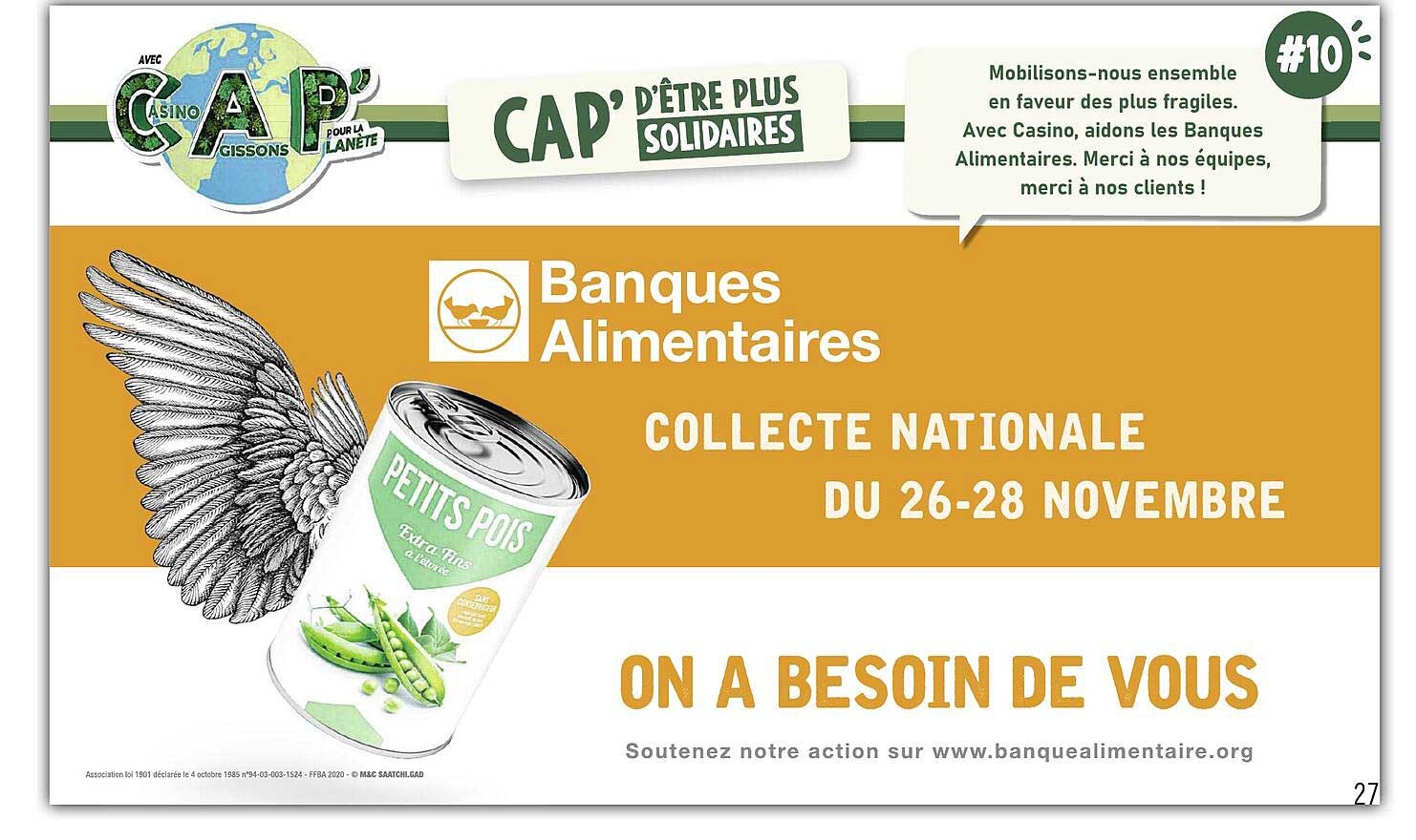 banque alimentaires