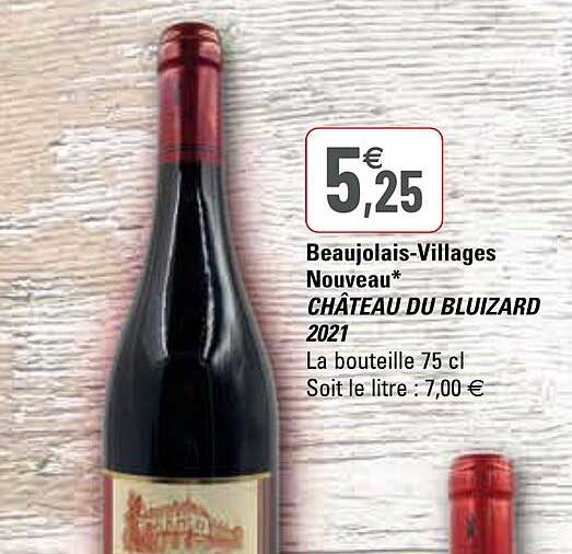 beaujolais-villages nouveau château du bluizard 2021