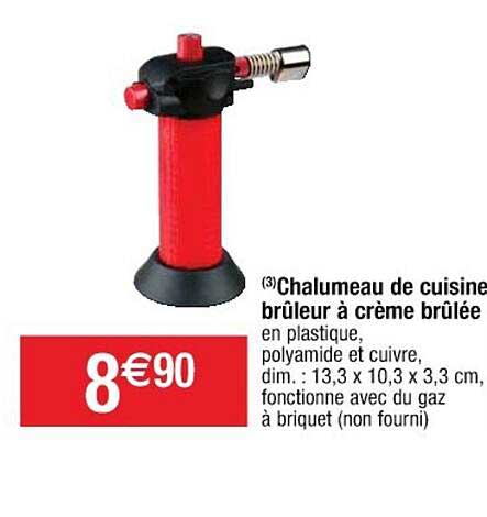 Chalumeau De Cuisine Brûleur à Crème Brûlée