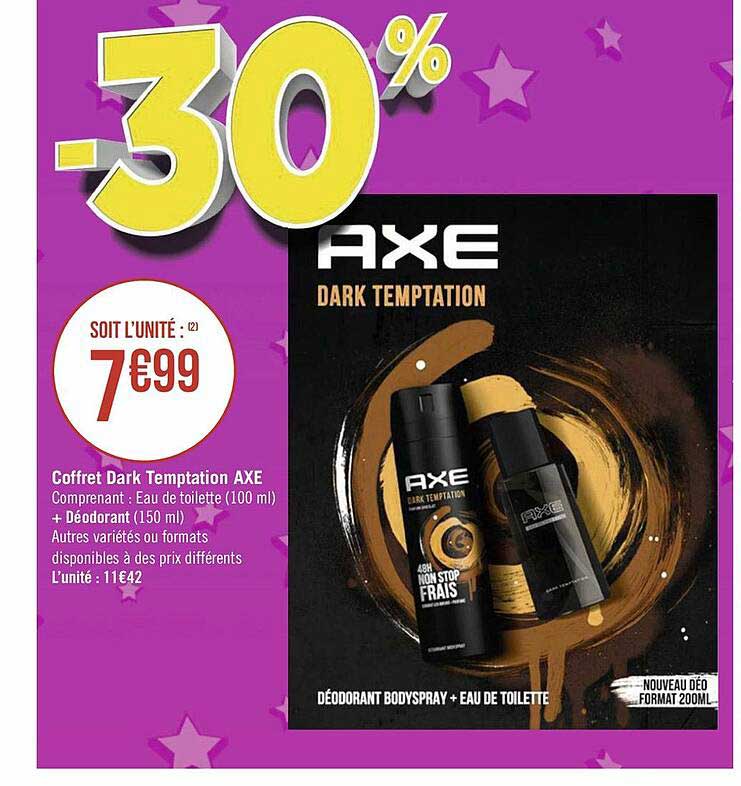 coffret dark temptation axe