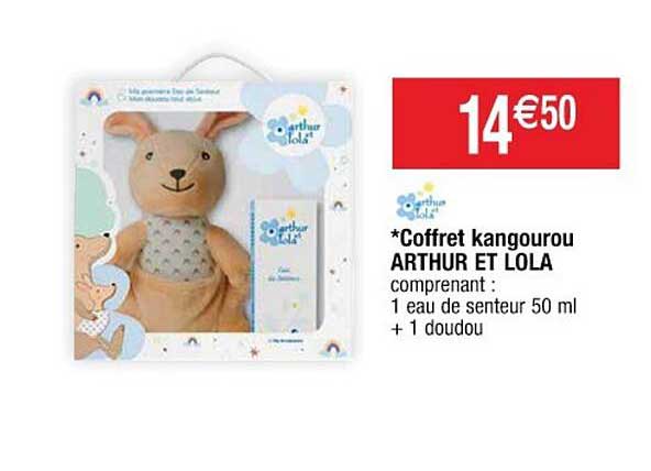 coffret kangourou arthur et lola