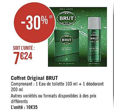 Coffret Original Brut
